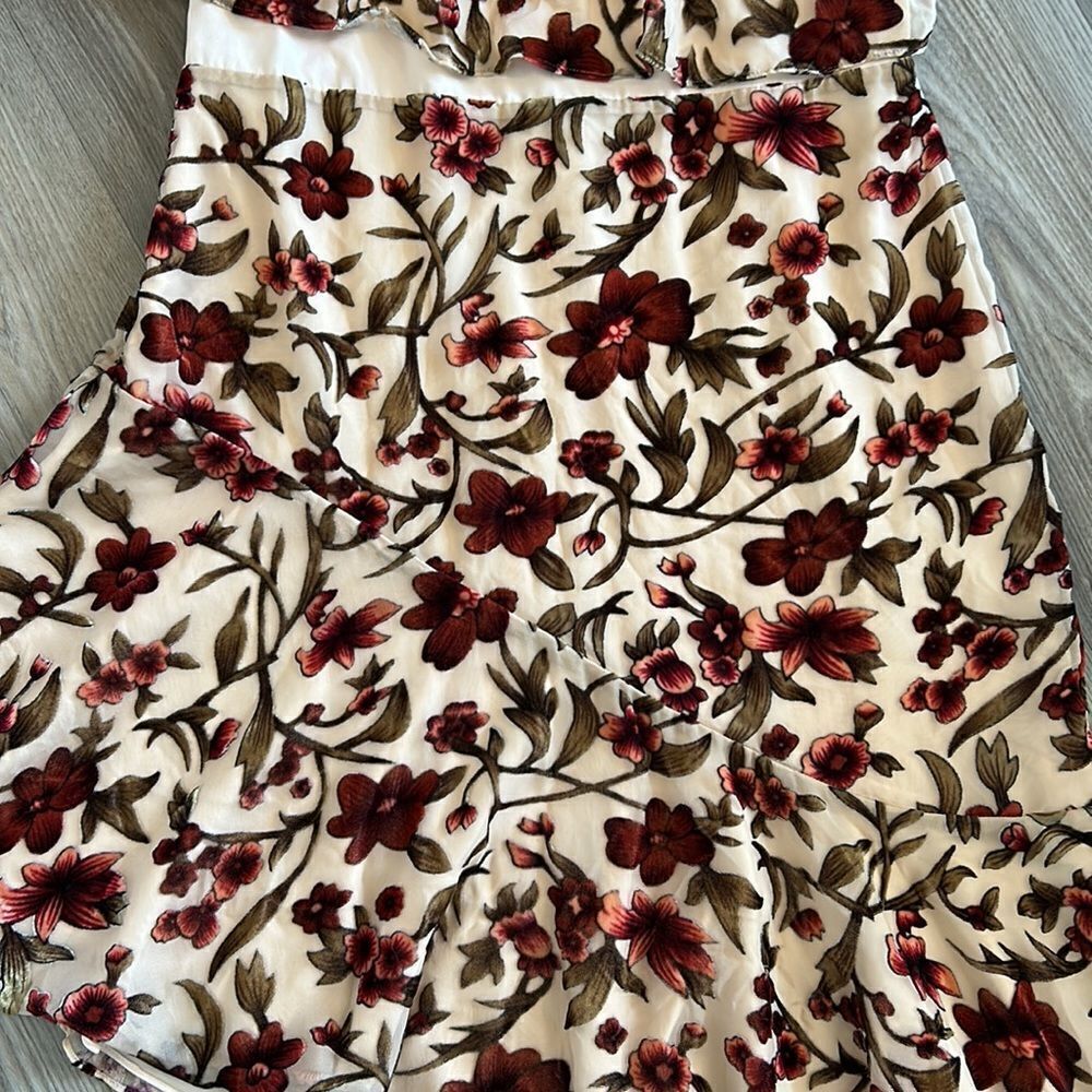 NORDSTROM ALI AND JAY DONT MIND IF I DO FLORAL ASYMMETRICAL DRESS SIZE XL - Picture 10 of 11